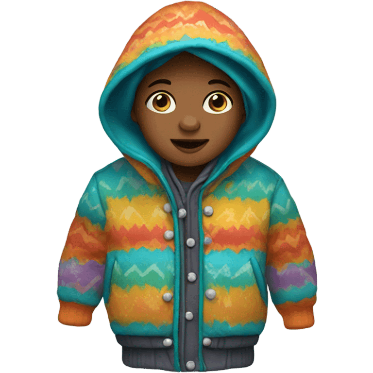 Baby warring coat emoji