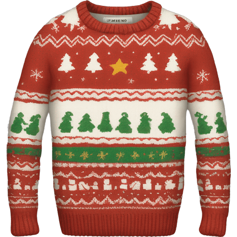 sweater christmas  emoji