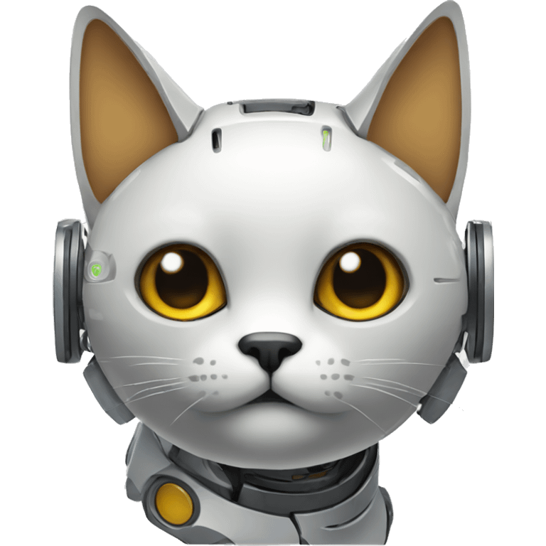 Gato robot emoji