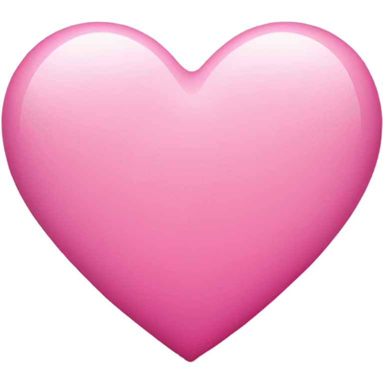 Pink heart emoji