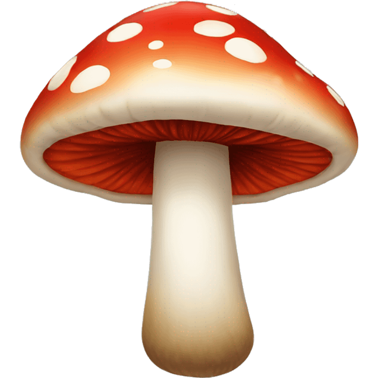  mushroom red emoji