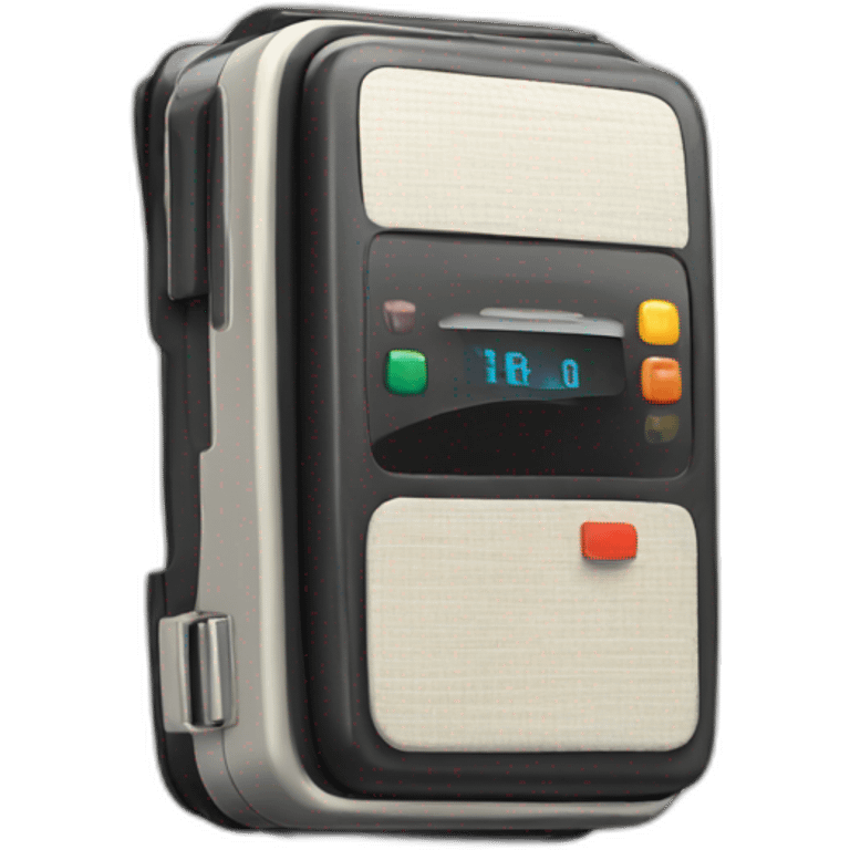 retro pager emoji