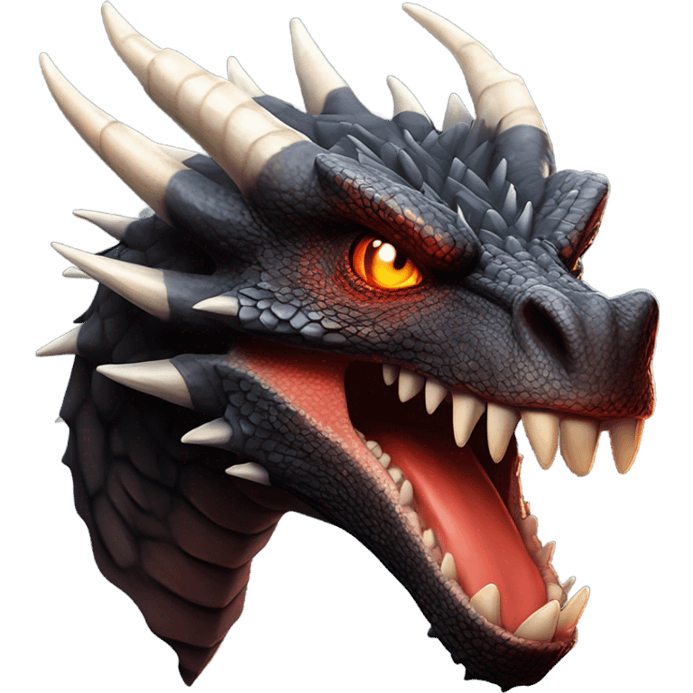 Head of Drogon  emoji