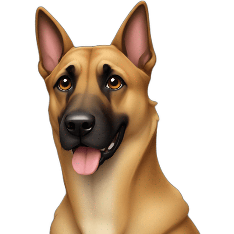 chien malinois emoji