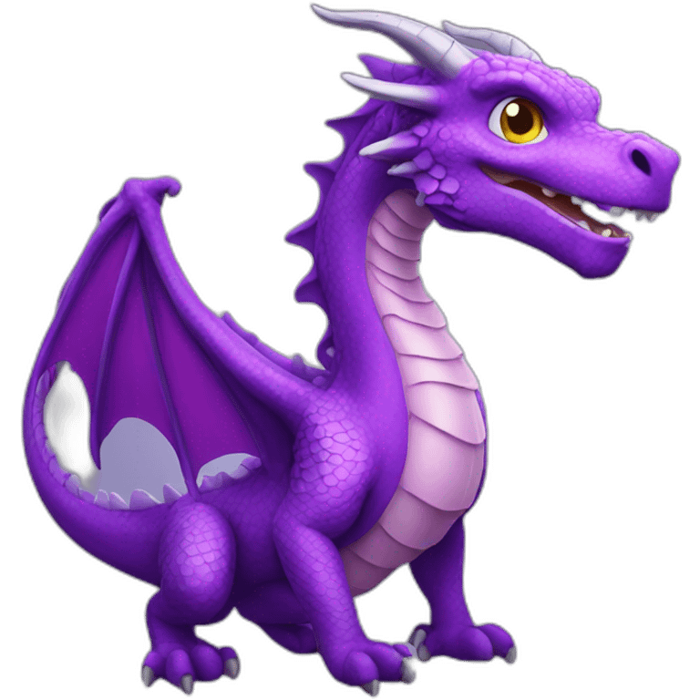 purple dragon emoji