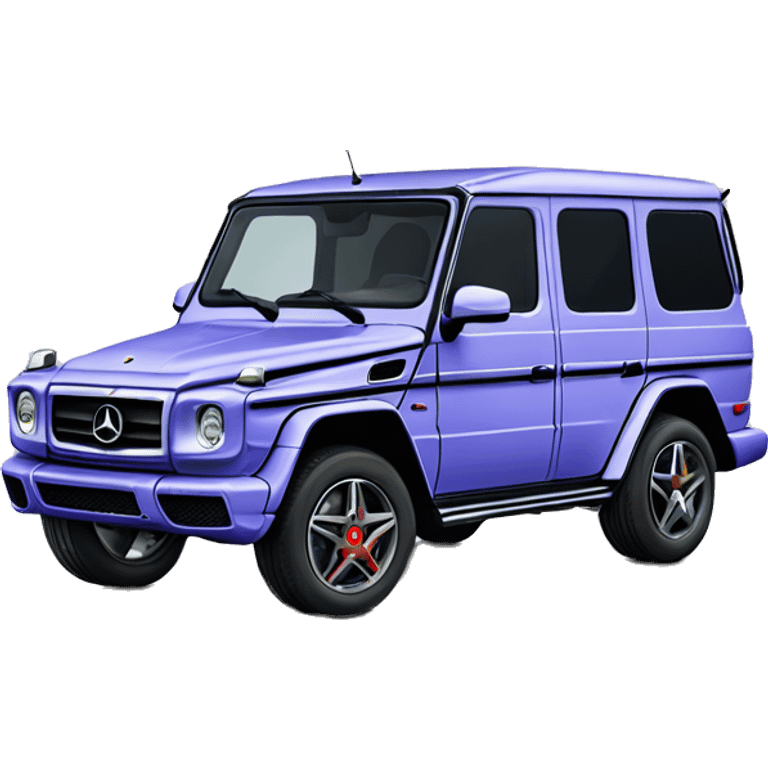 Periwinkle G Wagon AMG emoji