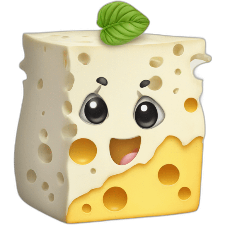 Stinky cheese emoji