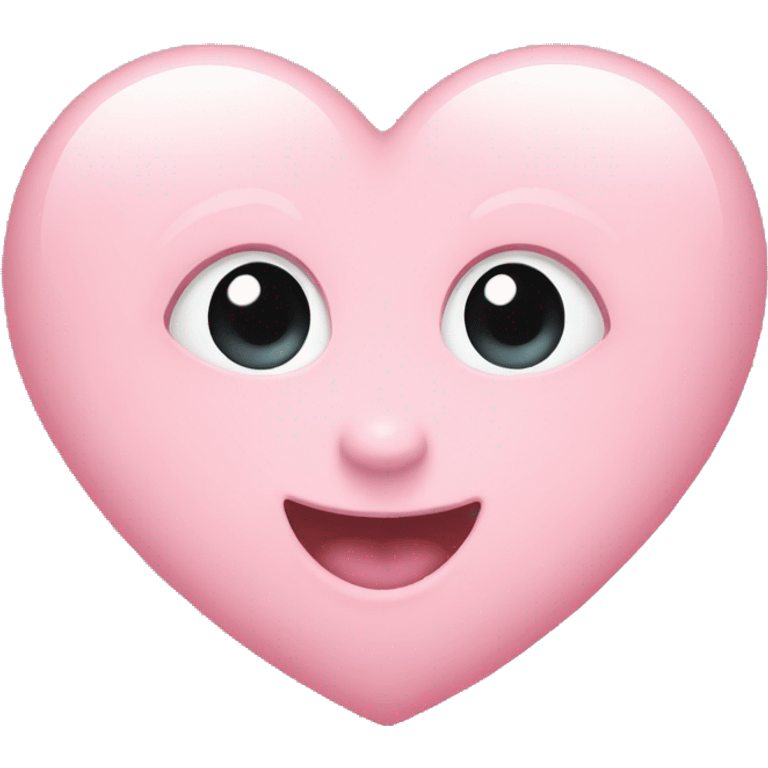 baby pink heart emoji