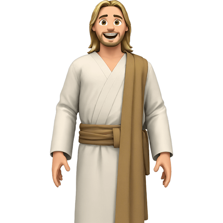 smiling boy in robe emoji