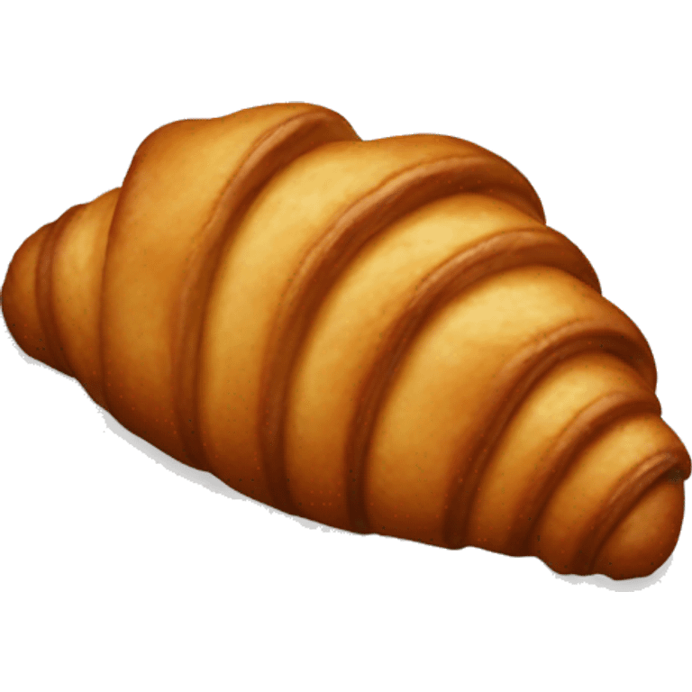 Chocolate croissant emoji