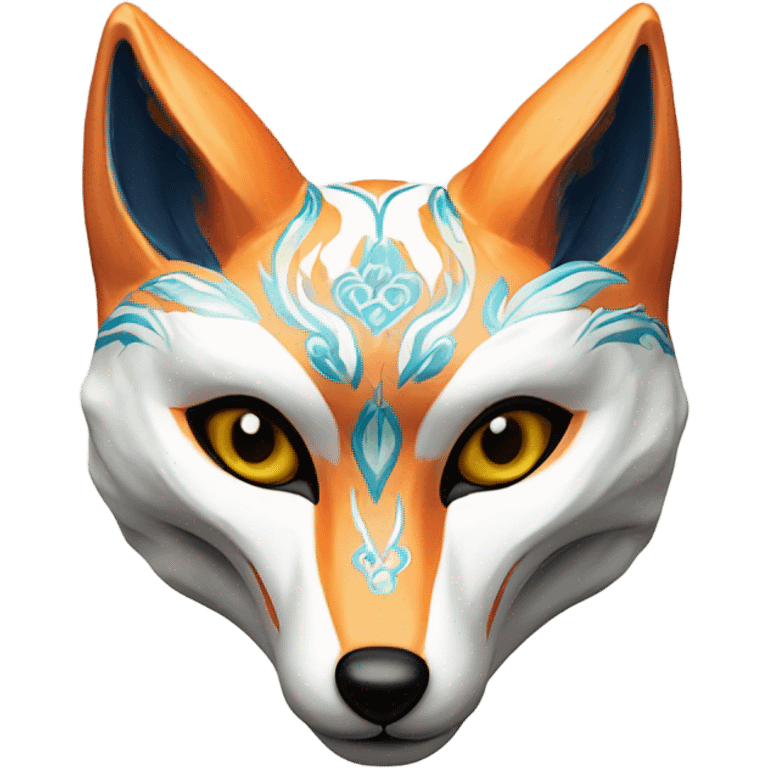 kitsune mask emoji