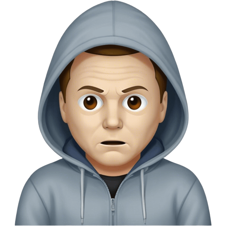 Michael Myers, in  hoodie ￼ emoji