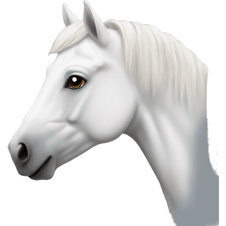 White horse emoji