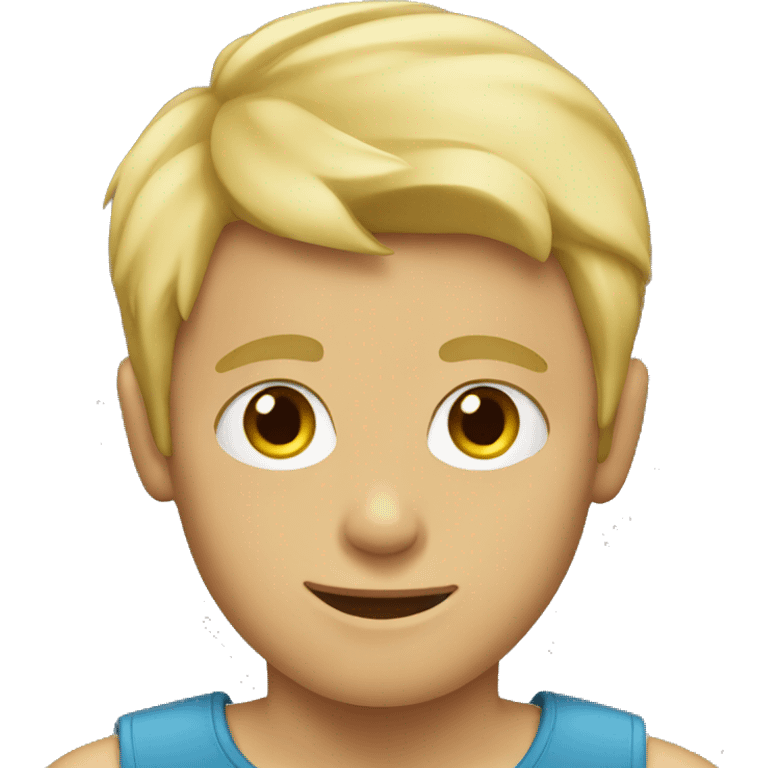 blonde boy emoji