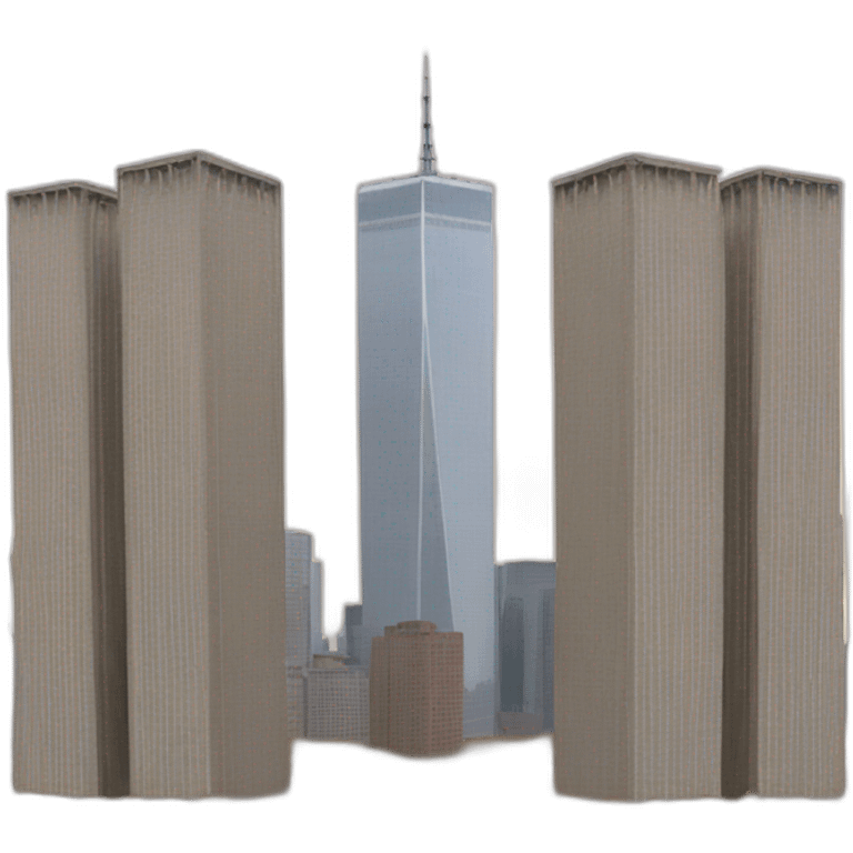 Twin towers  emoji