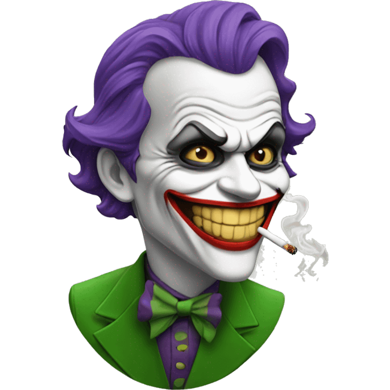 Joker smoking emoji