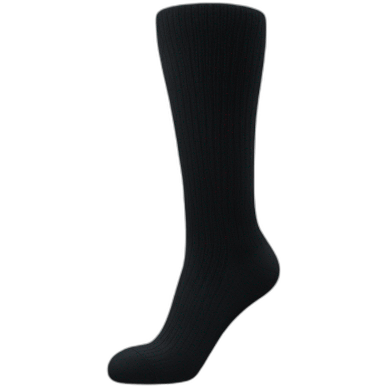 black socks emoji