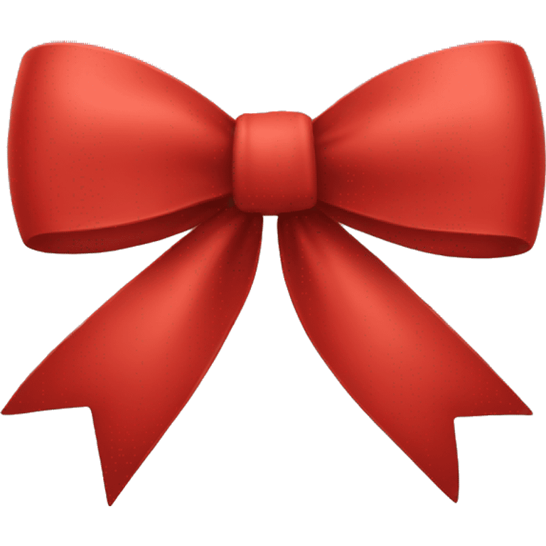 Red bow emoji