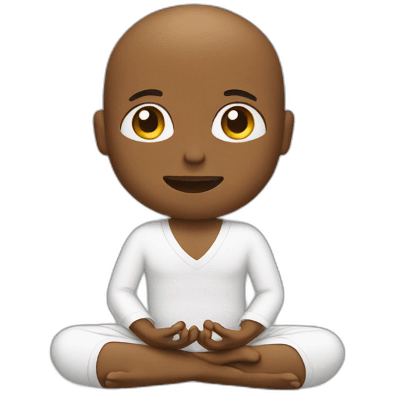 meditate emoji