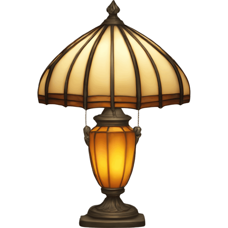 Tiffany lamp emoji