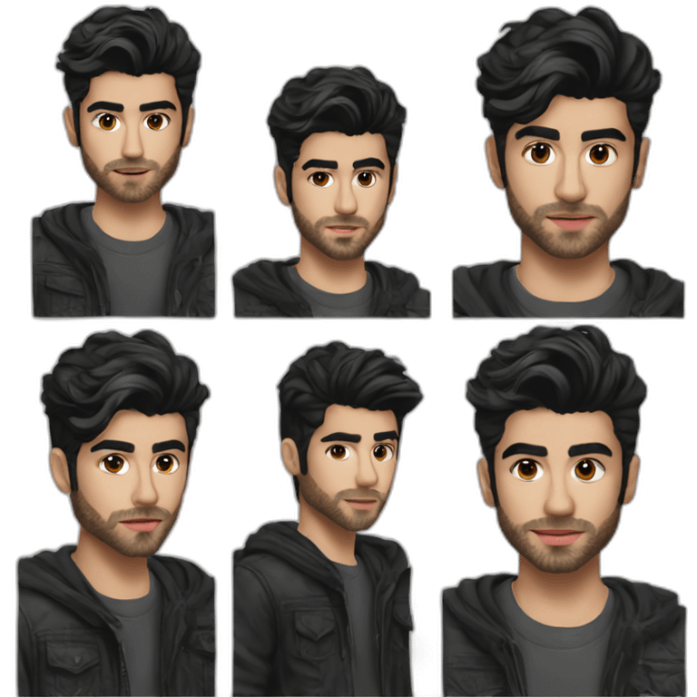 hyperrealist zayn malik 2014 emoji