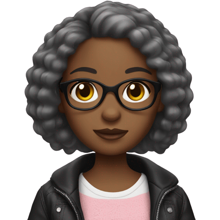 Black girl brats doll emoji