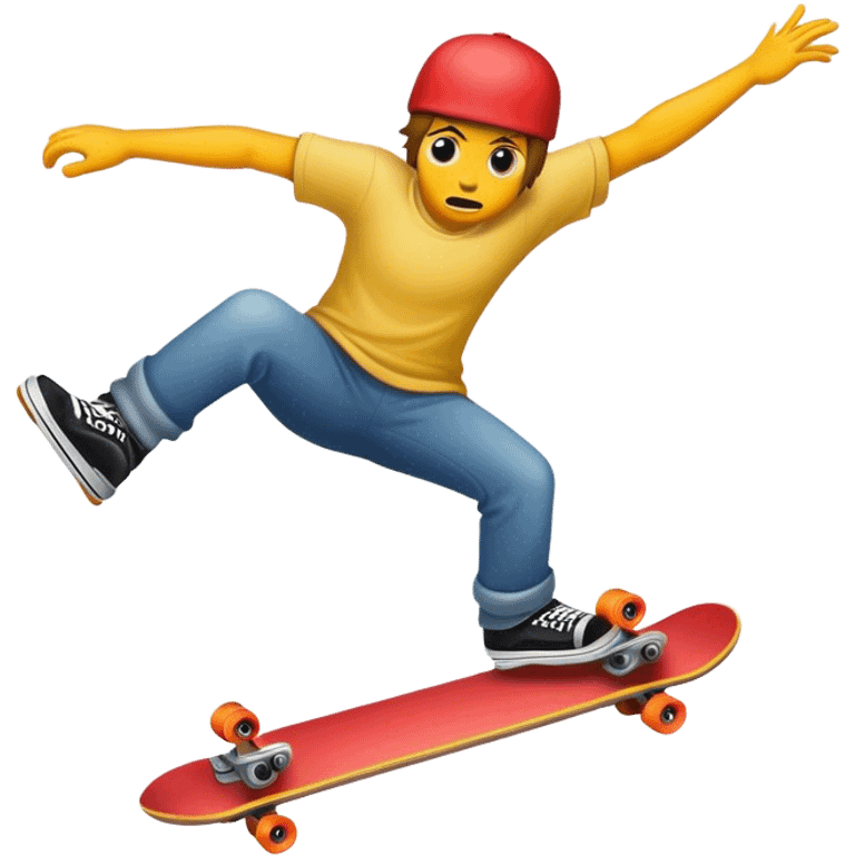 Anti skateboard  emoji