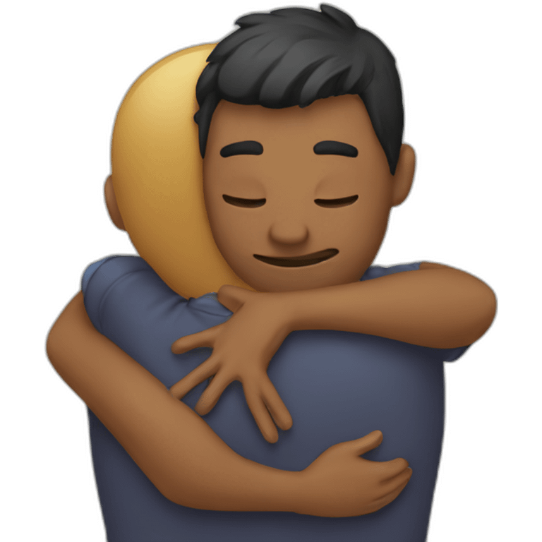 Hug emoji