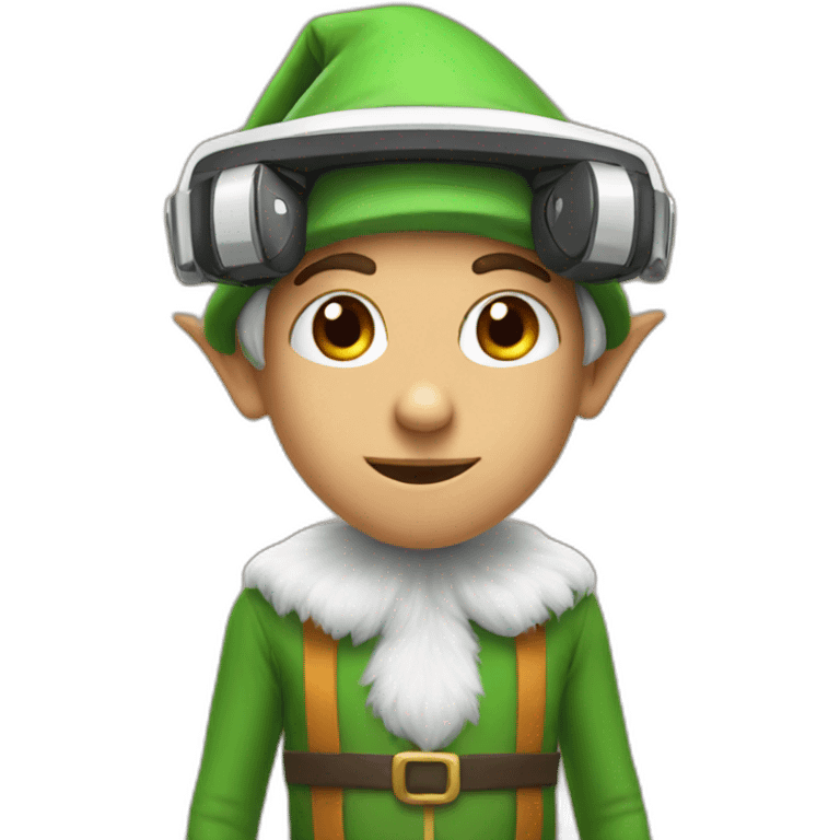 elf in vr headset emoji