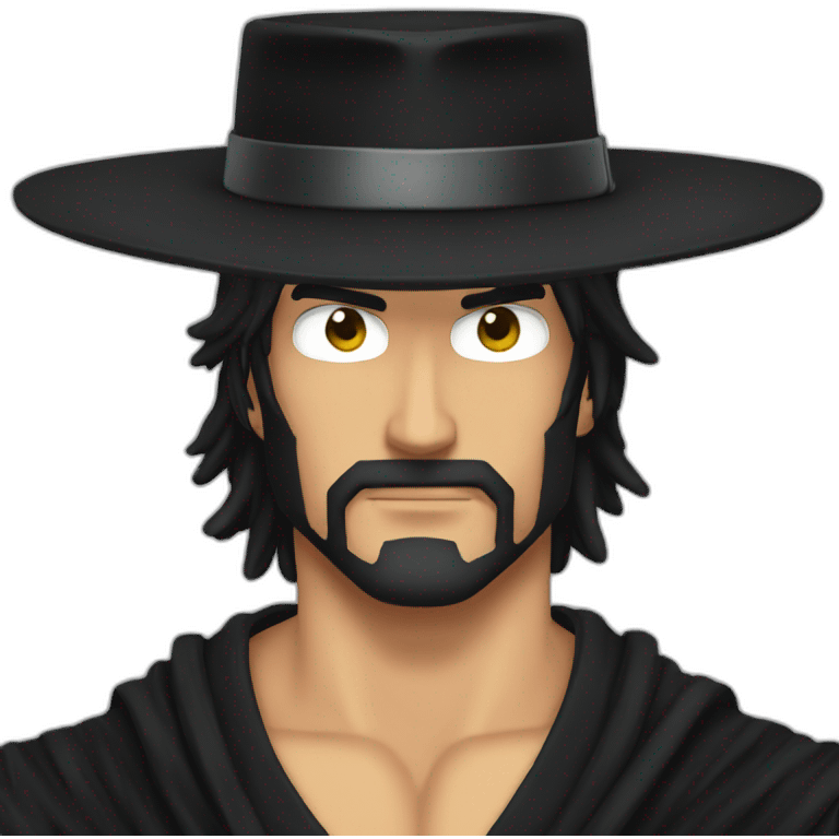 Zorro one piece emoji