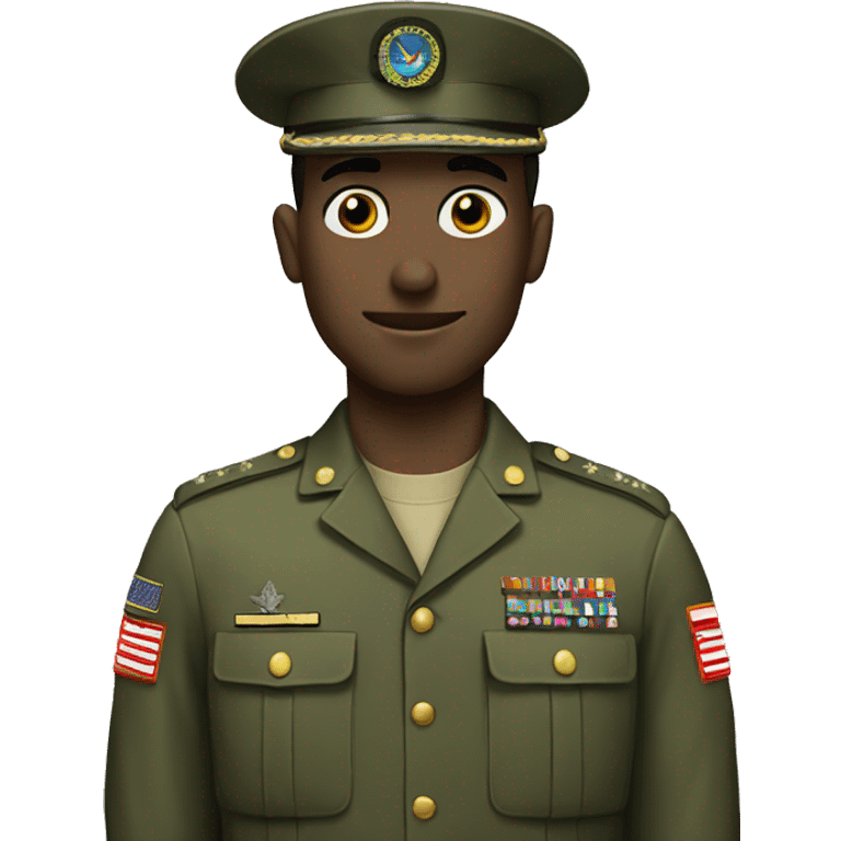 Military emoji man emoji