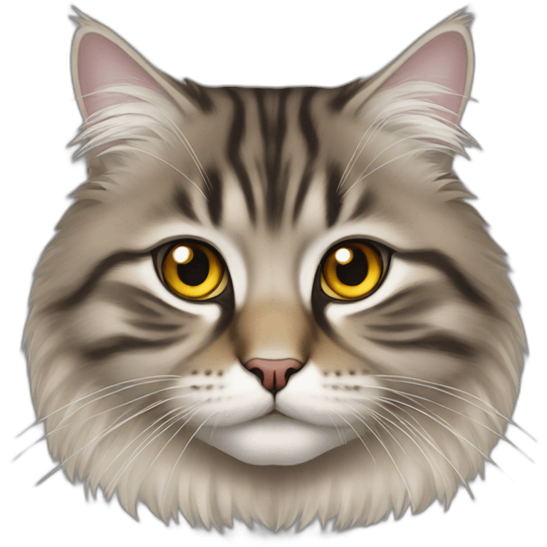 Siberian-cat-love emoji