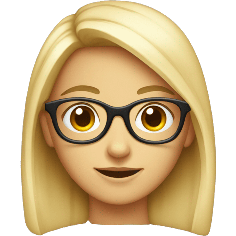 girl nerd emoji