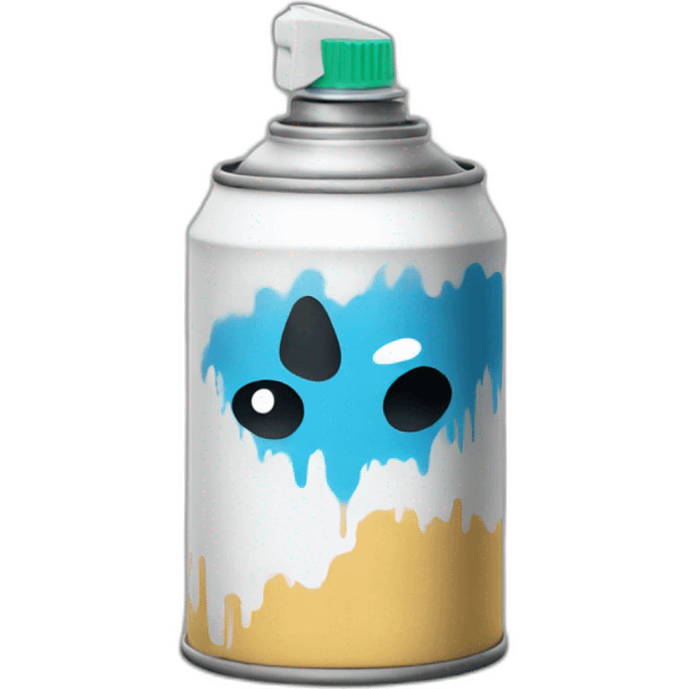 Spray paint emoji