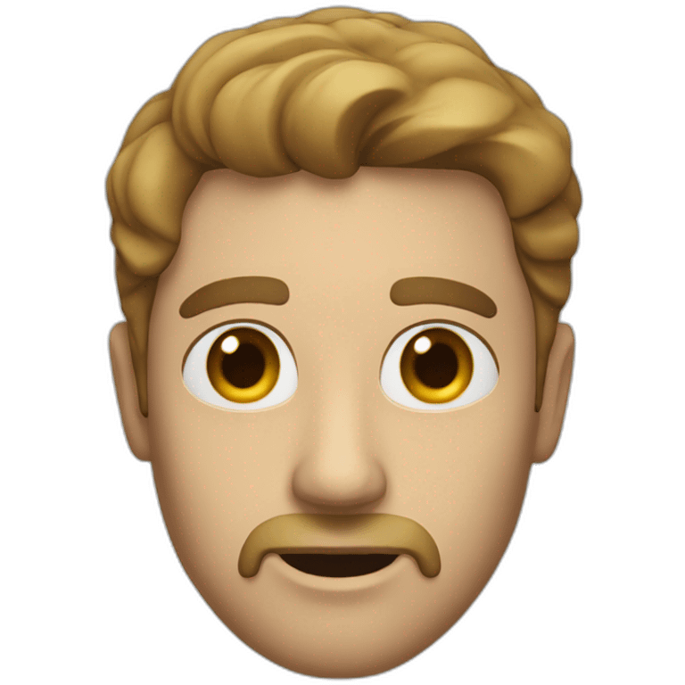 Mystery man emoji