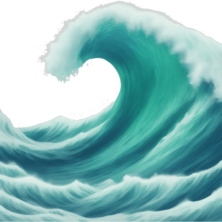 wave emoji