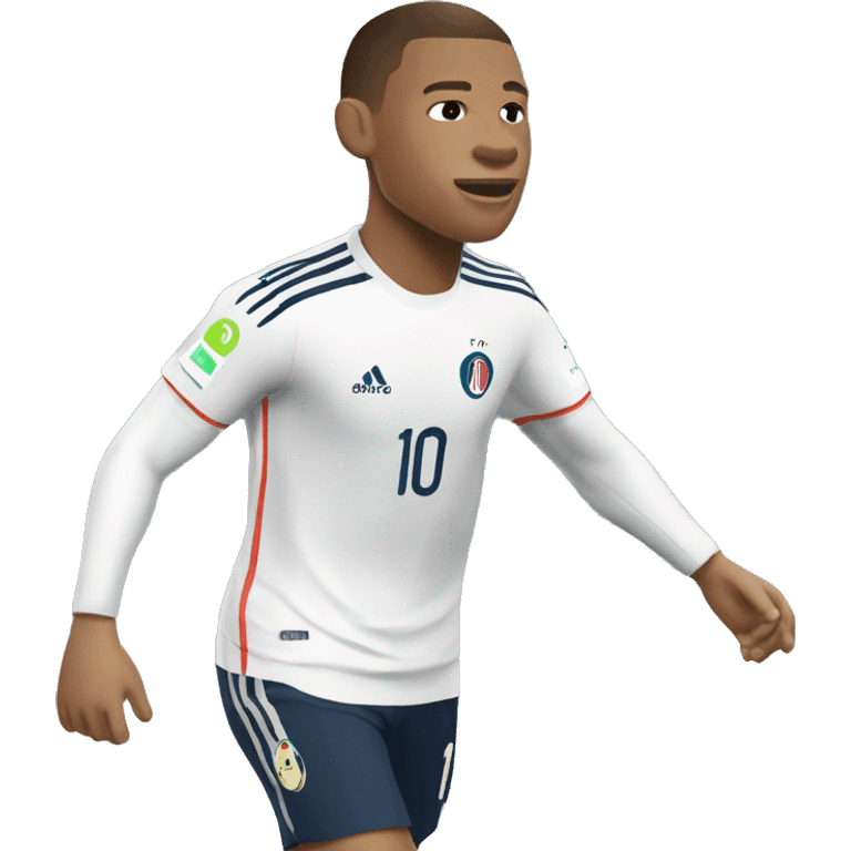 Mbappé dans un pré  emoji