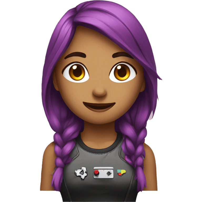 Gamer girl emoji