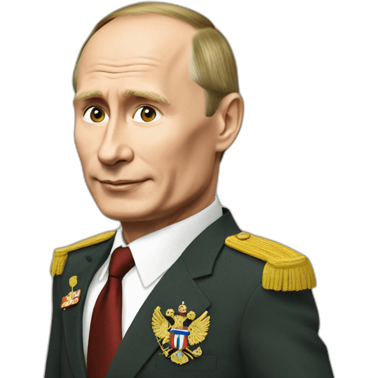 Putin on his birthday emoji