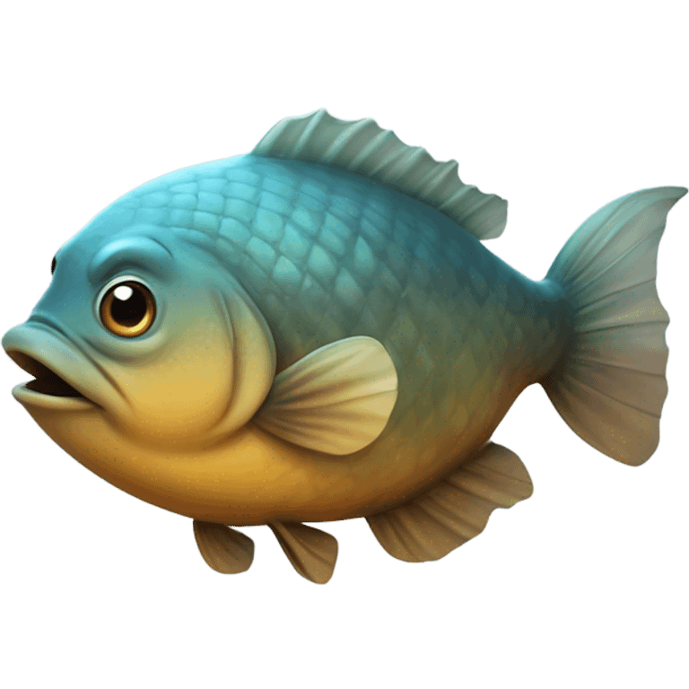 Stinky chonky fish emoji