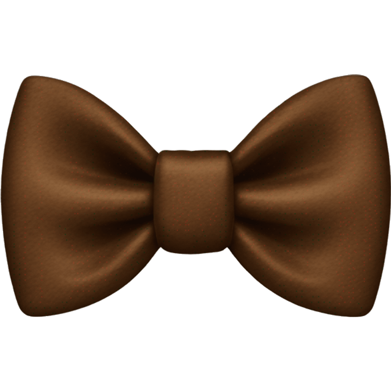 Bow tie in brown  emoji