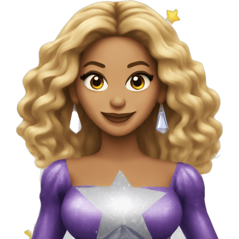 beyonce doing magic emoji