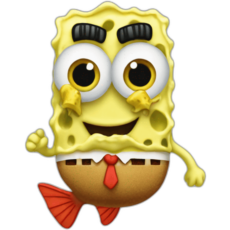 Spongebob fish emoji