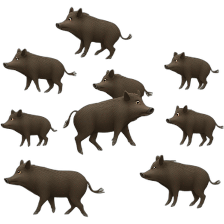 wild boar emoji