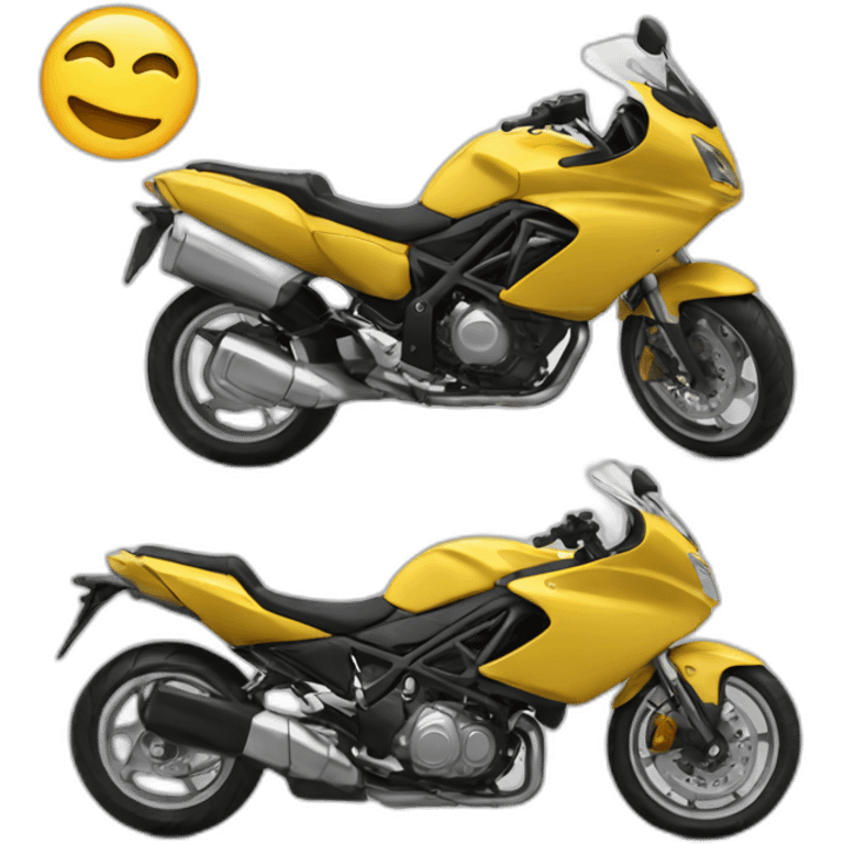 à moto bike emoji