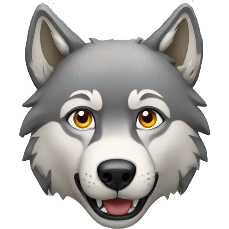 Wolf emoji