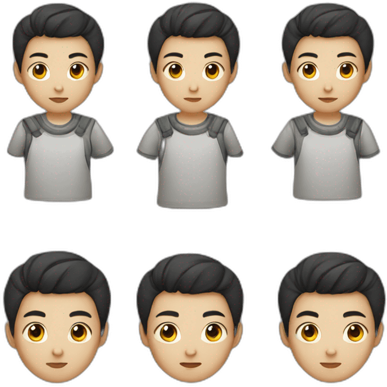 Chinese boy seretotip emoji