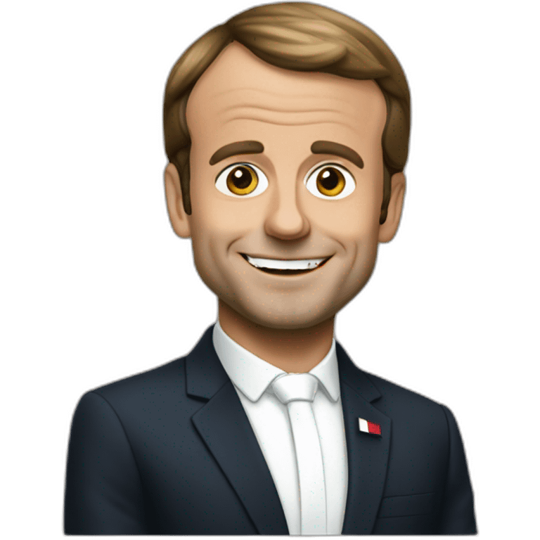 Emmanuel Macron emoji