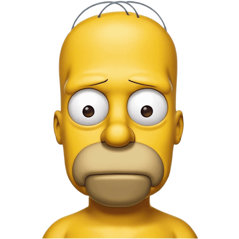 Homer simpsons lmao emoji