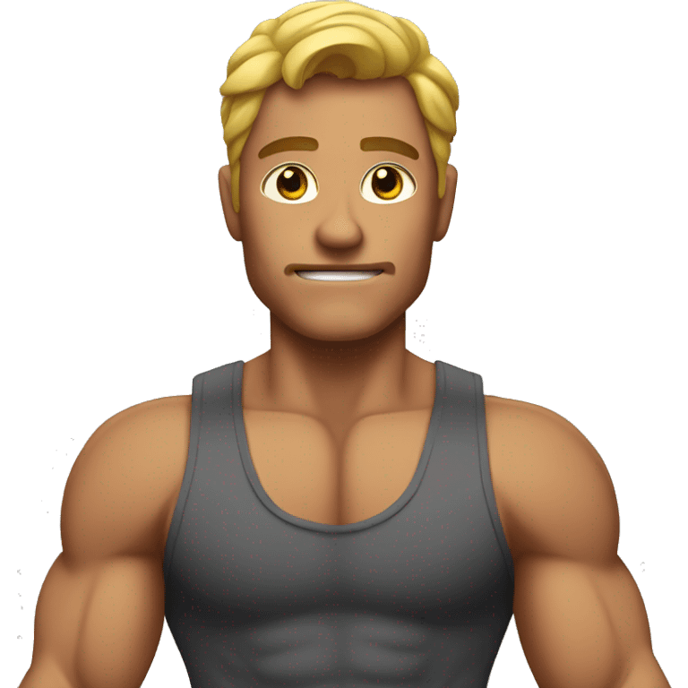 man with muscles emoji